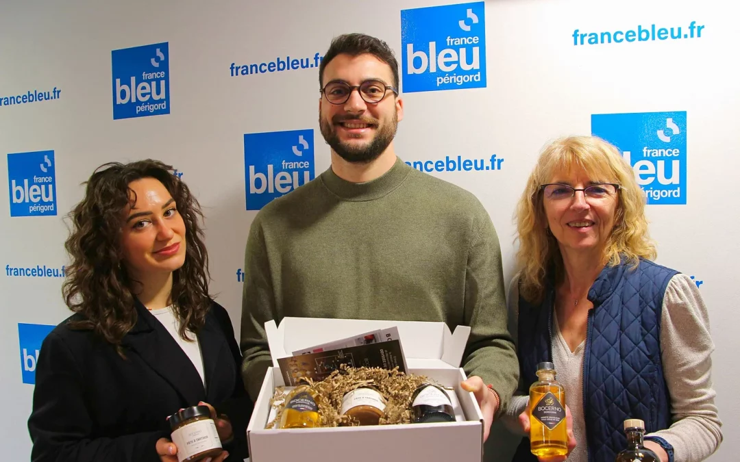 L'Huilerie Bocerno à l'antenne de France Bleu Périgord !