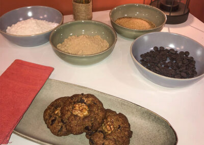 Le cookie noix et chocolat noir