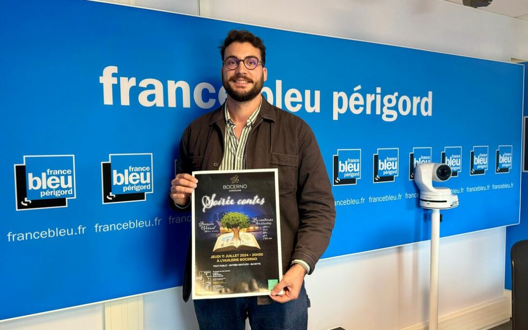 Sur les ondes de France Bleu Périgord !